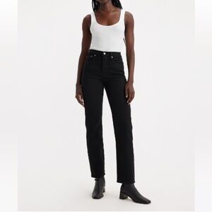 Levi’s Wedgie Straight Ankle Jeans